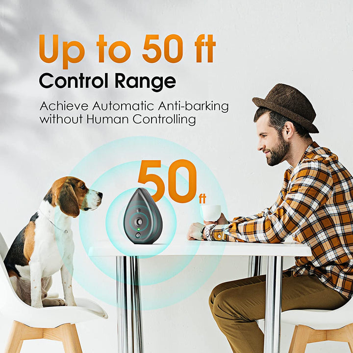 Azura | SilentHome Ultrasonic Bark Stopper – Wireless Anti-Barking Device for Indoor Use