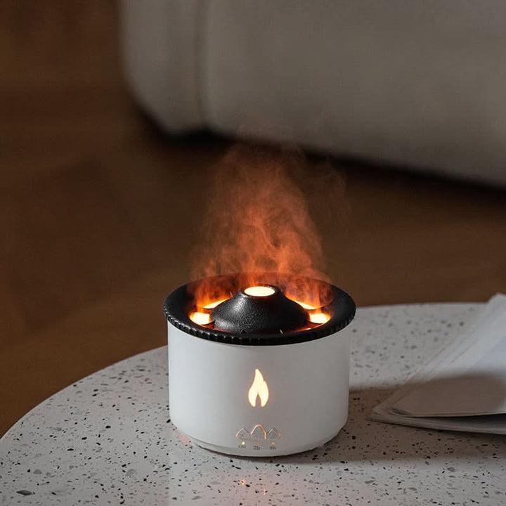 BowLift | Aroma humidifier with flame effect & night light for relaxation & room fragrance