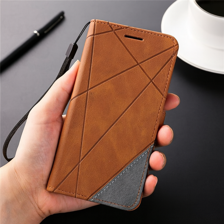 Azura | Leather Wallet Flip Phone Case