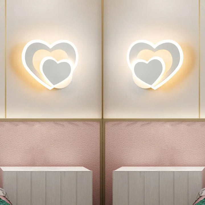 BowLift | Heart Wall Light | Romantic Design | Easy Installation - AtmosLove