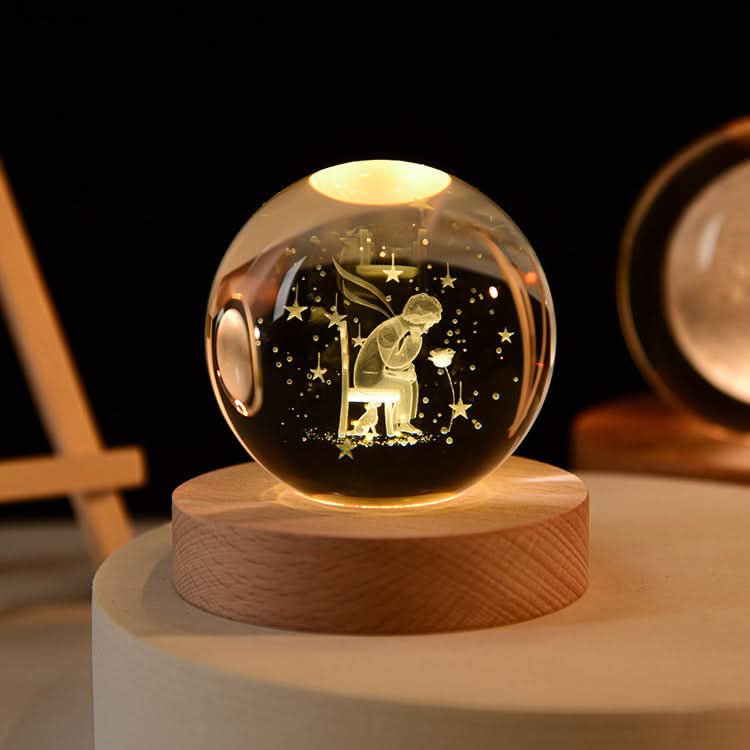 BowLift | Luminous Crystal Ball LED Night Light Decor
