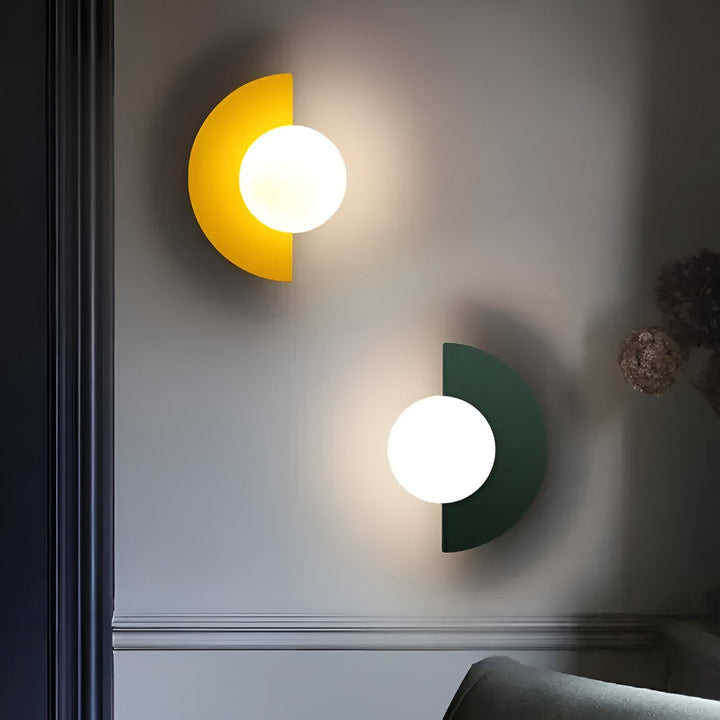 Azura | LumiSphere Light - Modern Wall Lights - Plug-in Wall Lights - Wall Light Sconces