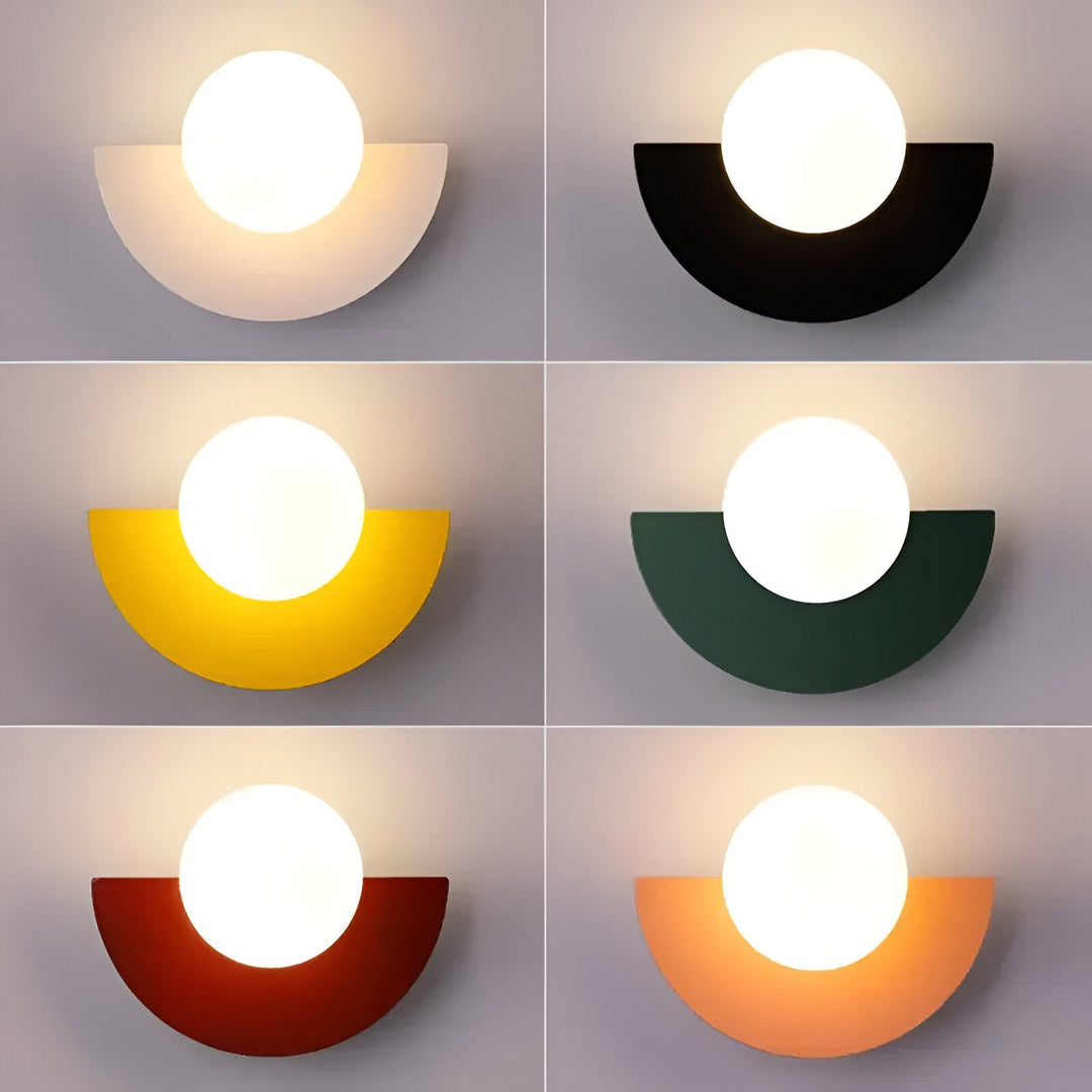 Azura | LumiSphere Light - Modern Wall Lights - Plug-in Wall Lights - Wall Light Sconces