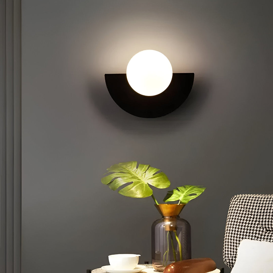 Azura | LumiSphere Light - Modern Wall Lights - Plug-in Wall Lights - Wall Light Sconces