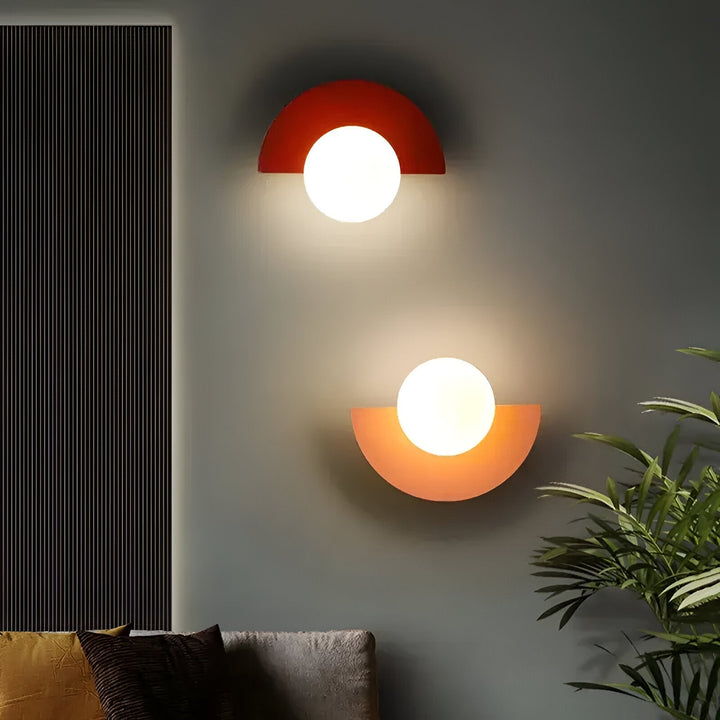 Azura | LumiSphere Light - Modern Wall Lights - Plug-in Wall Lights - Wall Light Sconces