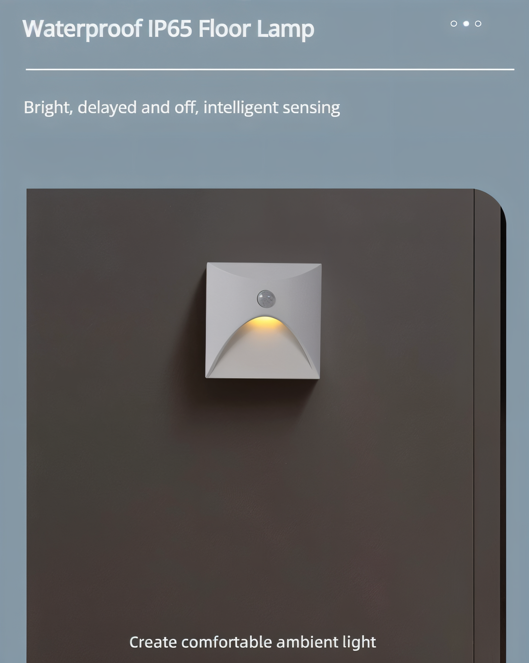 Azura | LuminiPath LED Wall Light – Waterproof IP65 Motion Sensor Indoor & Outdoor Wall Lamp