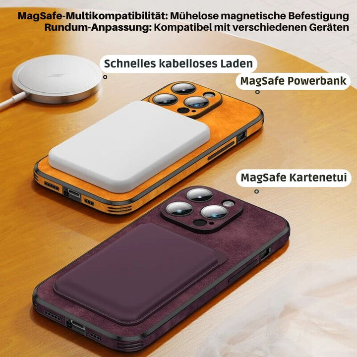 Azura | Deer - Luxury Leather iPhone Case with Stylish Design and Shockproof Protection