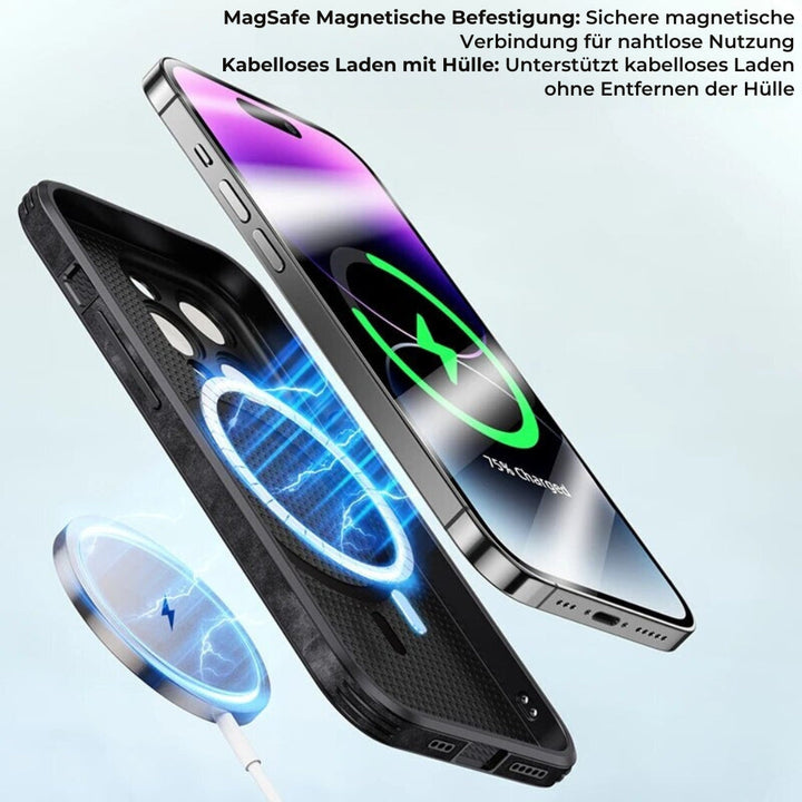 Azura | Deer - Luxury Leather iPhone Case with Stylish Design and Shockproof Protection
