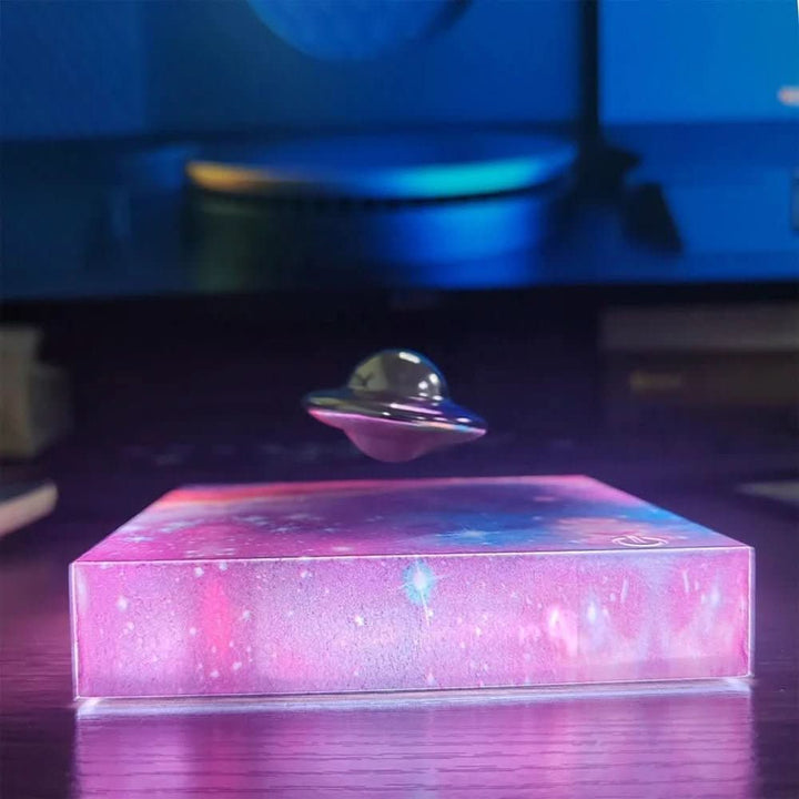 BowLift | Magnetic LED Night Light with Floating Spaceship Design