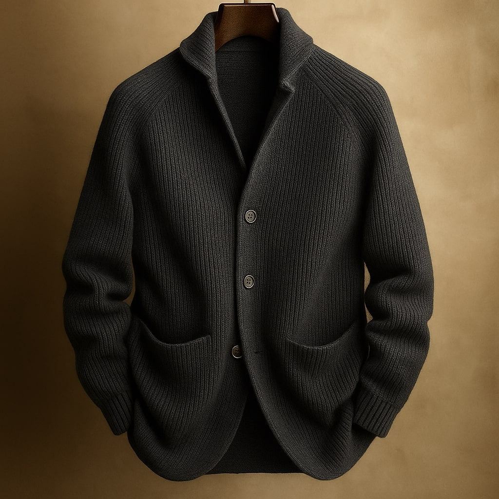 Lannister - Ribbed Wool Cardigan