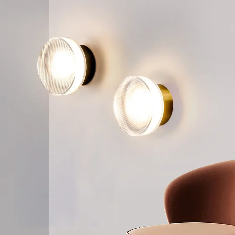BowLift | Modern round wall lamp for atmospheric elegance