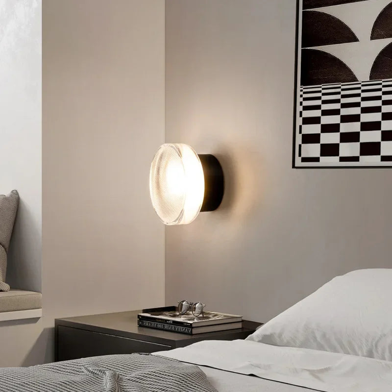 BowLift | Modern round wall lamp for atmospheric elegance