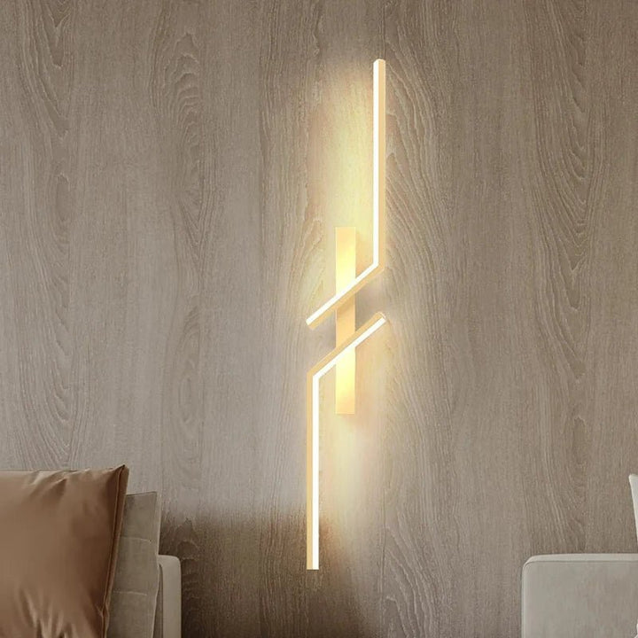 BowLift | Creative LED wall lamp with stripe design | Modern design