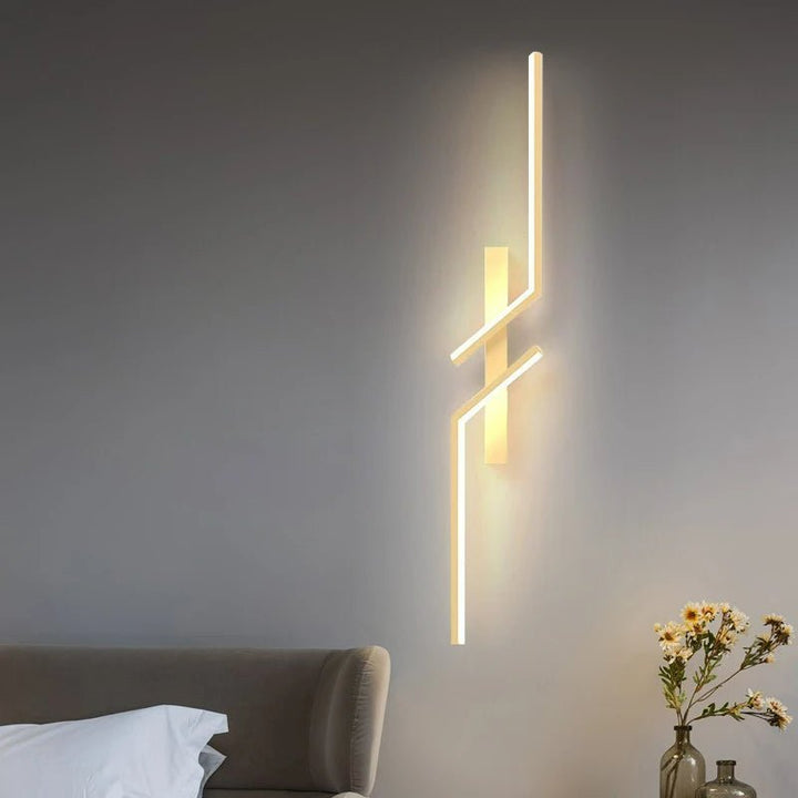 BowLift | Creative LED wall lamp with stripe design | Modern design