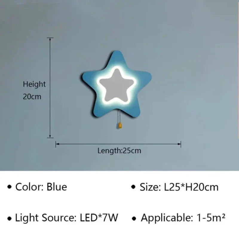 BowLift | LED wall lamp for children's rooms and corridors