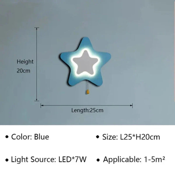 BowLift | LED wall lamp for children's rooms and corridors