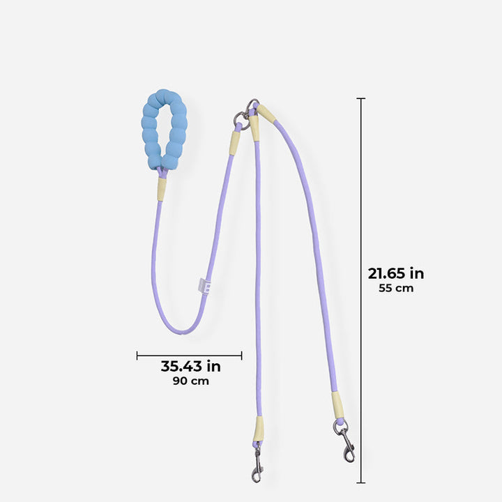 Azura | Multi-purpose double leash No tangles dog leash