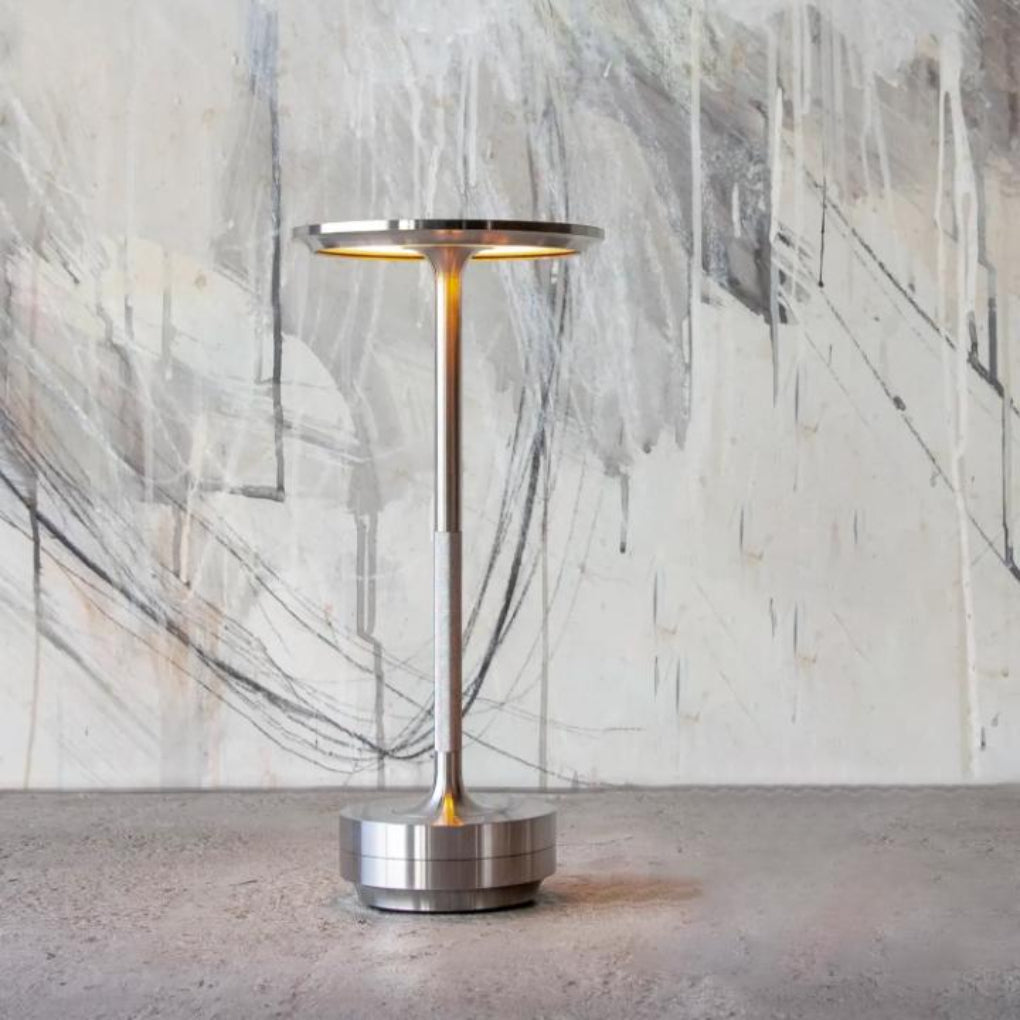 BowLift | Portable Cordless Table Lamp | Dimmable, Rechargeable & Ideal for Indoor and Outdoor Use