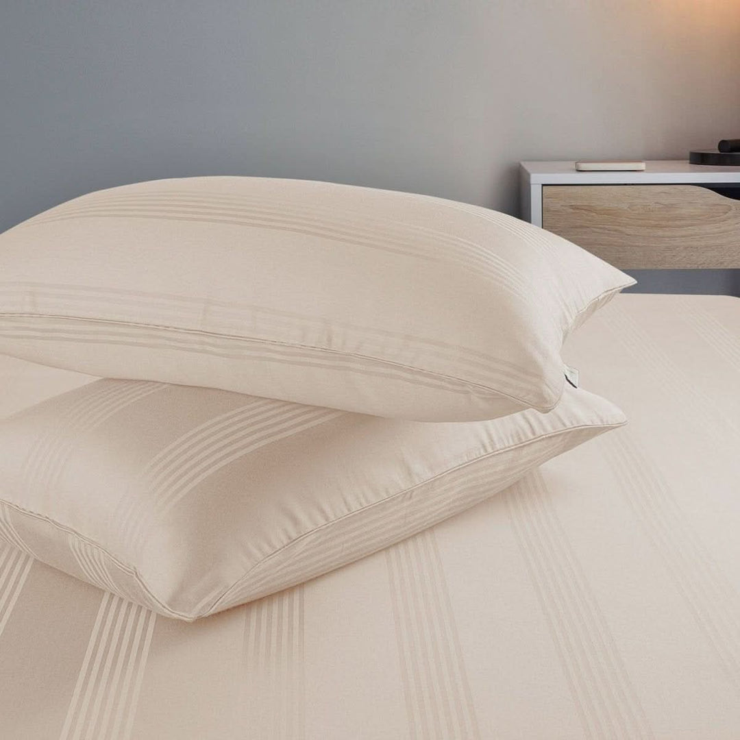 BowLift | Nordéa PureCotton Pillowcases | 100% Cotton | Soft, Breathable & Durable | Timeless Elegance for Restful Sleep