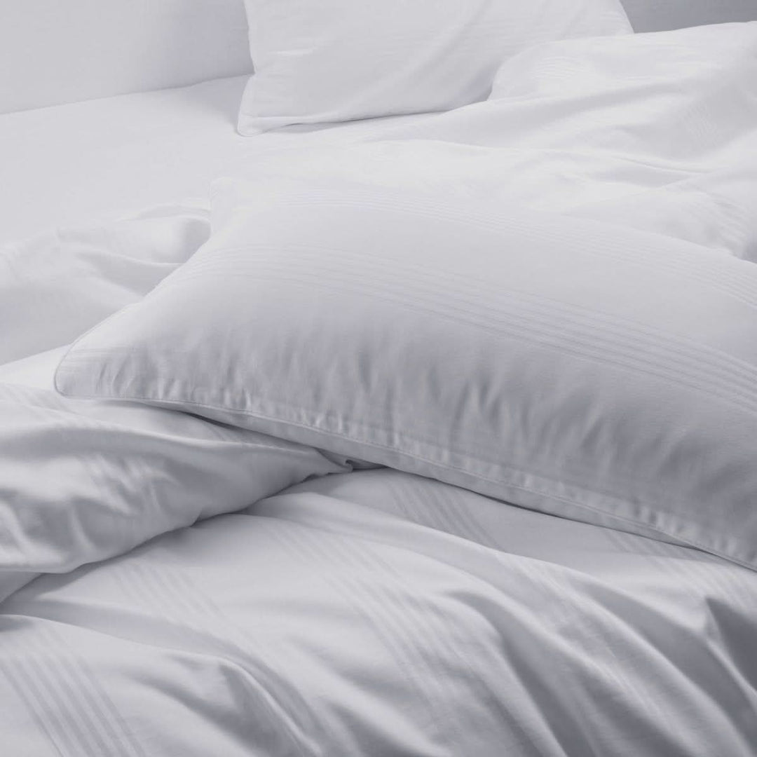 BowLift | Nordéa PureCotton Pillowcases | 100% Cotton | Soft, Breathable & Durable | Timeless Elegance for Restful Sleep