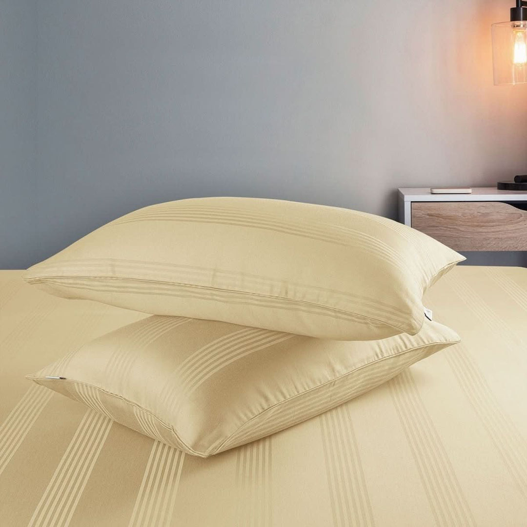 BowLift | Nordéa PureCotton Pillowcases | 100% Cotton | Soft, Breathable & Durable | Timeless Elegance for Restful Sleep
