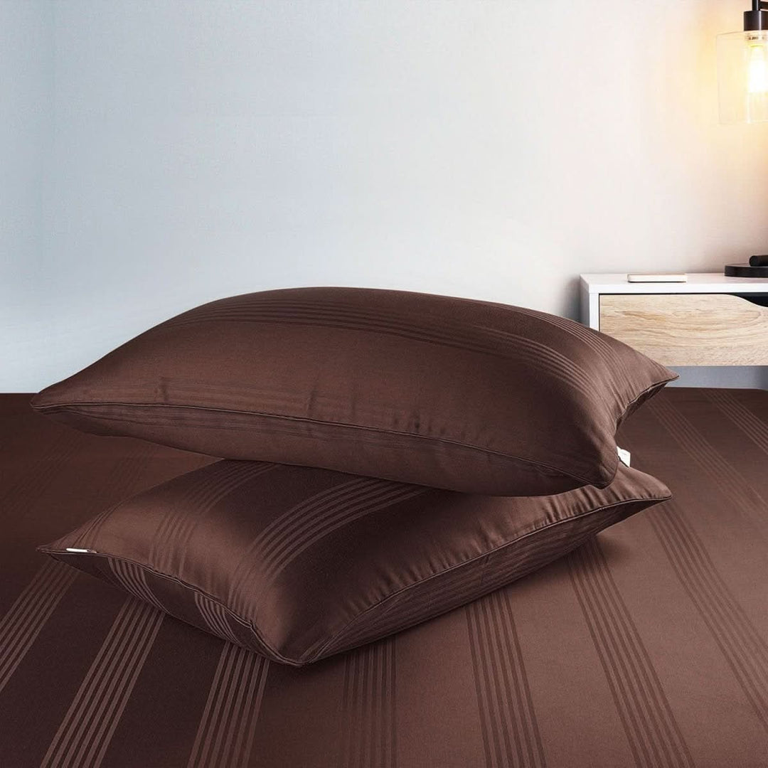 BowLift | Nordéa PureCotton Pillowcases | 100% Cotton | Soft, Breathable & Durable | Timeless Elegance for Restful Sleep