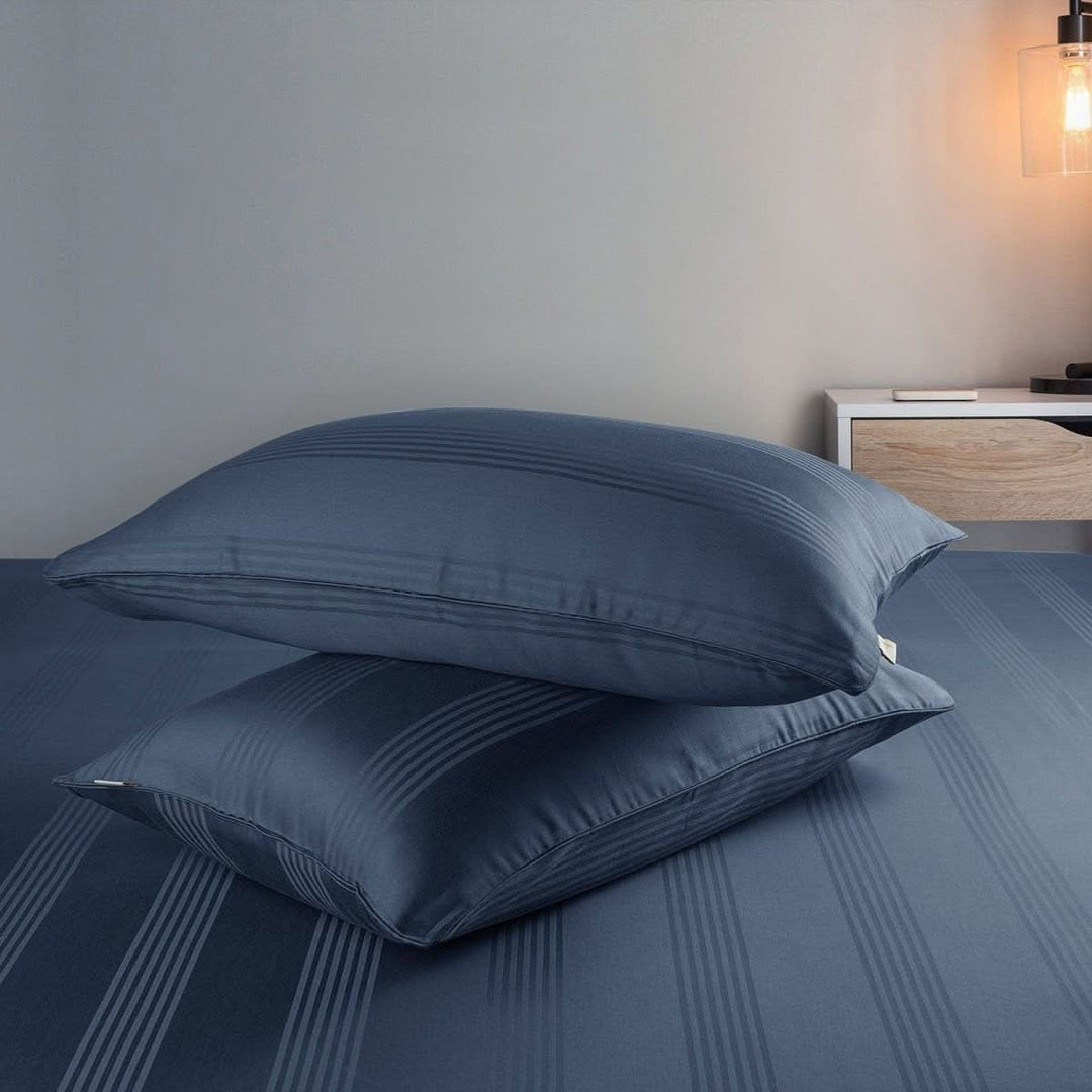 BowLift | Nordéa PureCotton Pillowcases | 100% Cotton | Soft, Breathable & Durable | Timeless Elegance for Restful Sleep