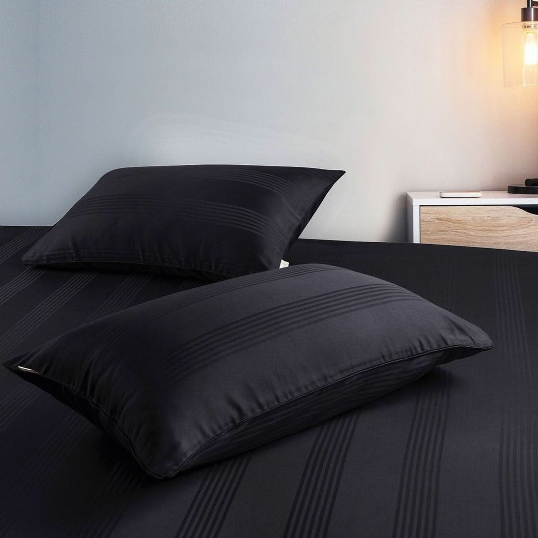 BowLift | Nordéa PureCotton Pillowcases | 100% Cotton | Soft, Breathable & Durable | Timeless Elegance for Restful Sleep