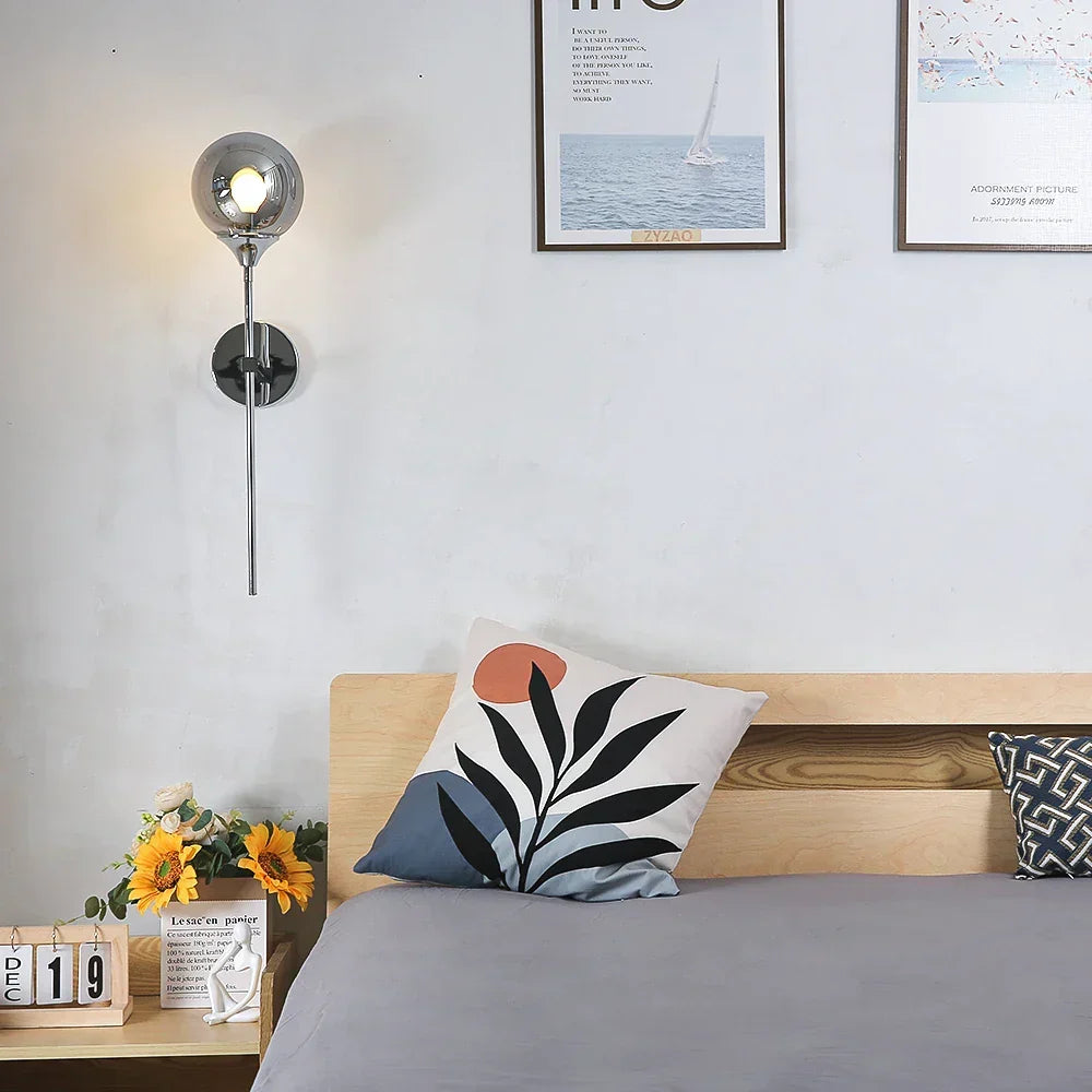 BowLift | Wall Light Scandinavian Modern Glass