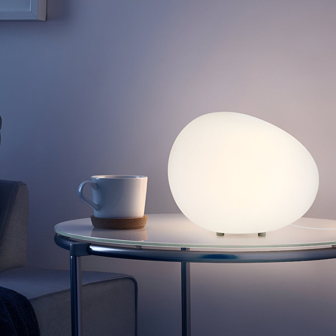 BowLift | Round Metal Table Lamp in Scandinavian Design