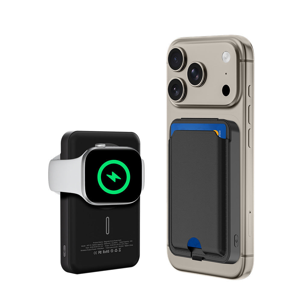 Smartphone case with integrated card slot and stand Azura