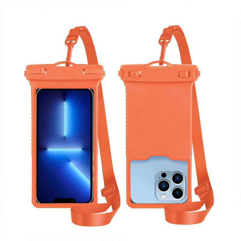 Unisex waterproof smartphone case with adjustable carrying strap Azura