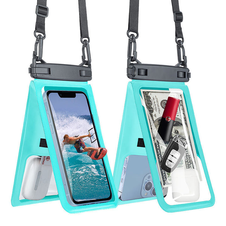 Unisex Practical Smartphone Case with Adjustable Carrying Strap Azura