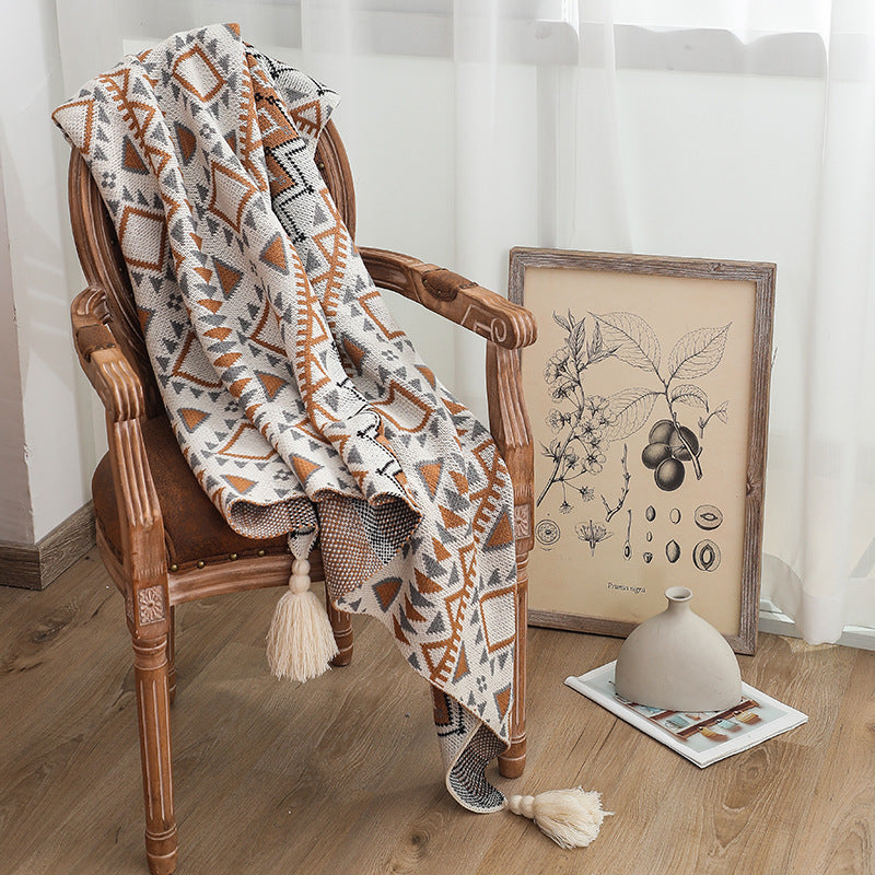 Azura | Boho Navajo Sunlight Bedspread