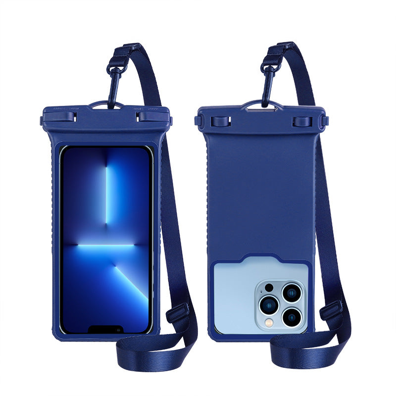 Unisex waterproof smartphone case with adjustable carrying strap Azura