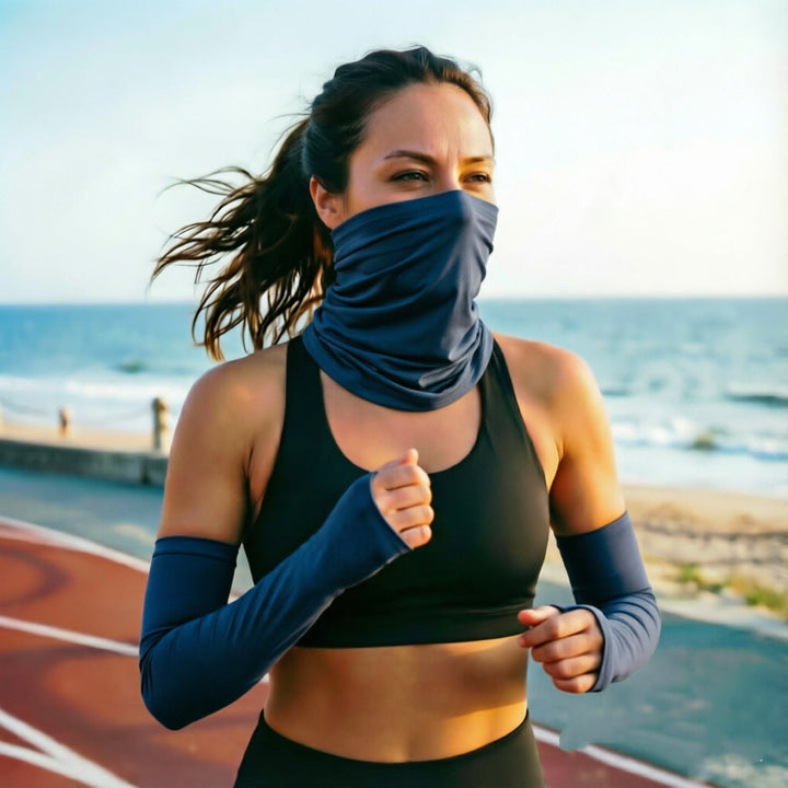 Ladies versatile sport collar Azura