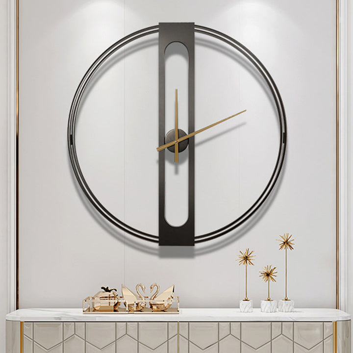 BowLift | Nordic Large Silence Wall Clock for Living Space 20 Inch