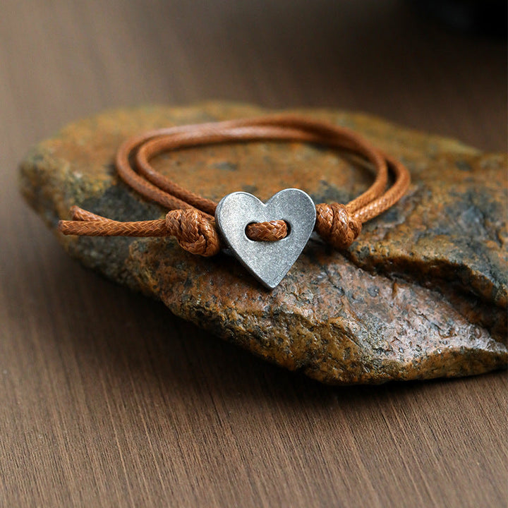Amoura - Handmade Bracelet with Heart Symbol