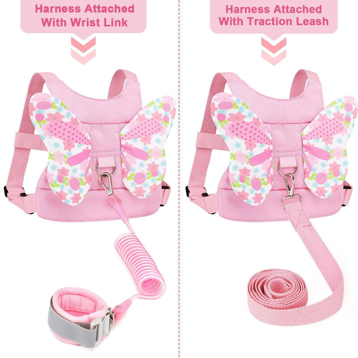 Butterfly-Themed Toddler Harness Backpack Azura