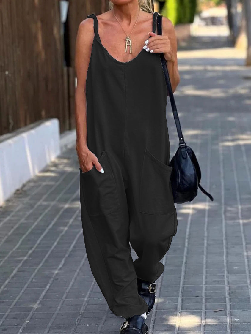 Loser Overall with Large Pockets