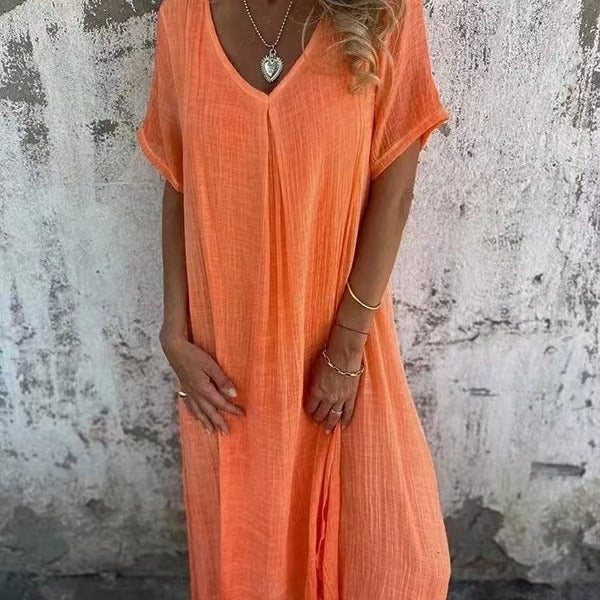 LILIA – CASUAL & ELEGANT SPRING MAXI DRESS
