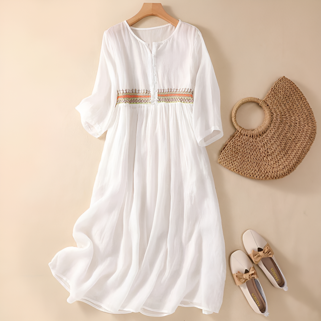 Jane | Embroidered Dress