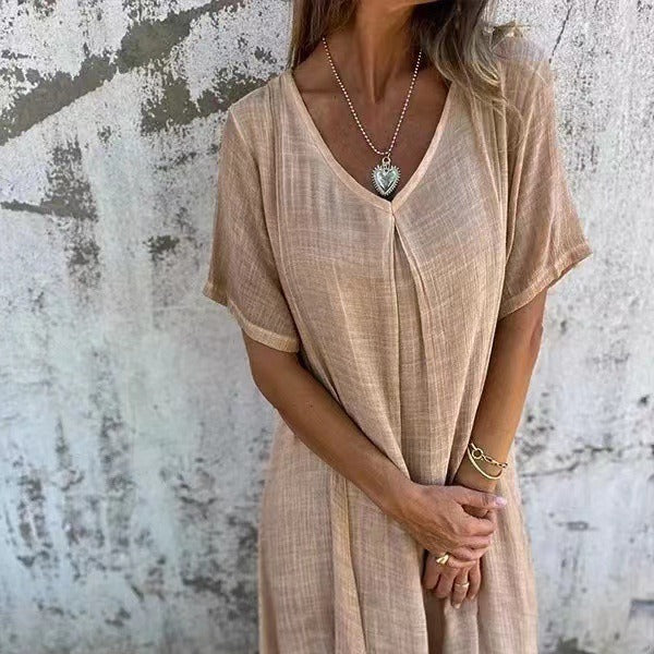 LILIA – CASUAL & ELEGANT SPRING MAXI DRESS