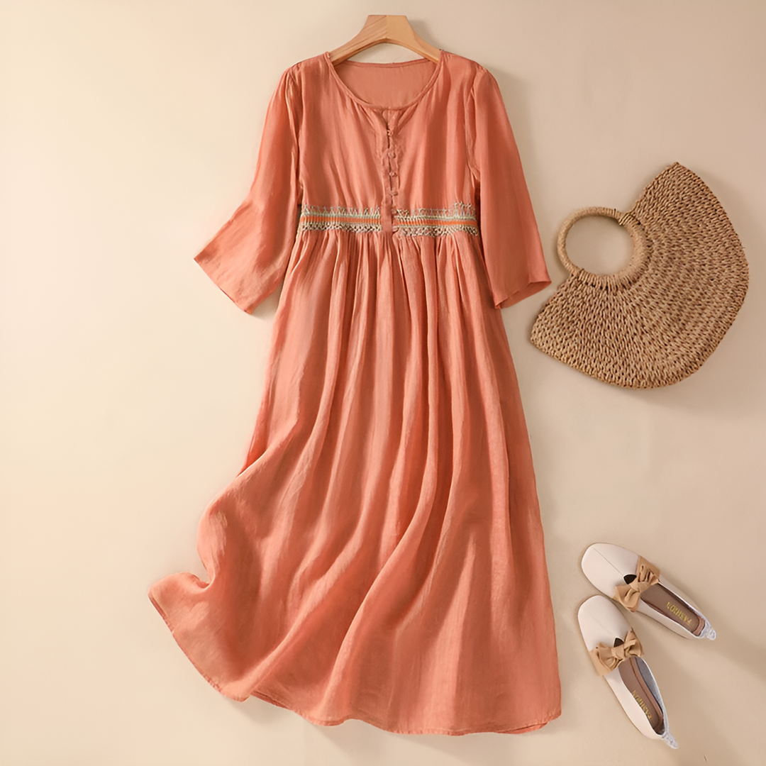 Jane | Embroidered Dress