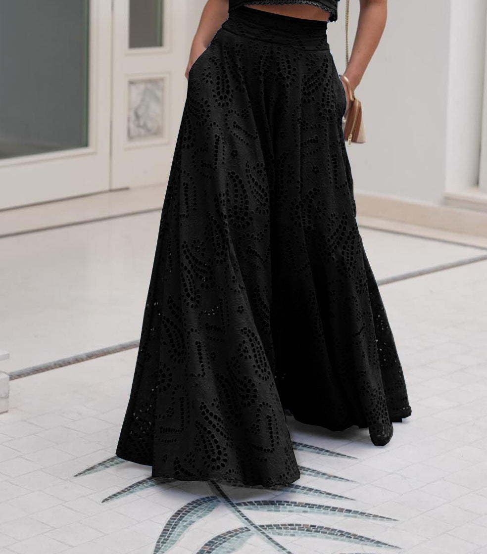 Linda | Women’s Flowy Eyelet Set Dress