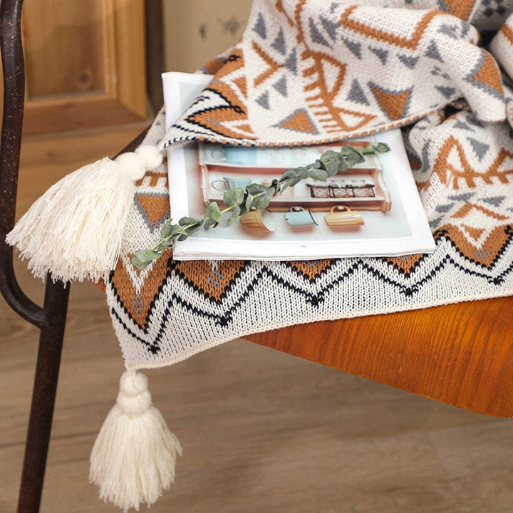 Azura | Boho Navajo Sunlight Bedspread
