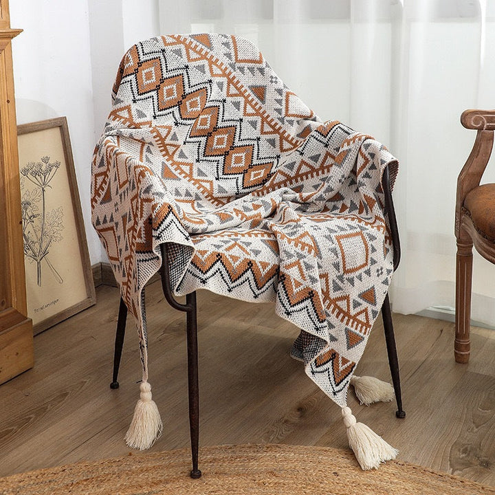 Azura | Boho Navajo Sunlight Bedspread