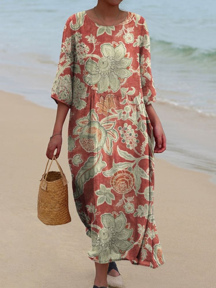 DELILAH – BREEZY BLOOM MAXI DRESS