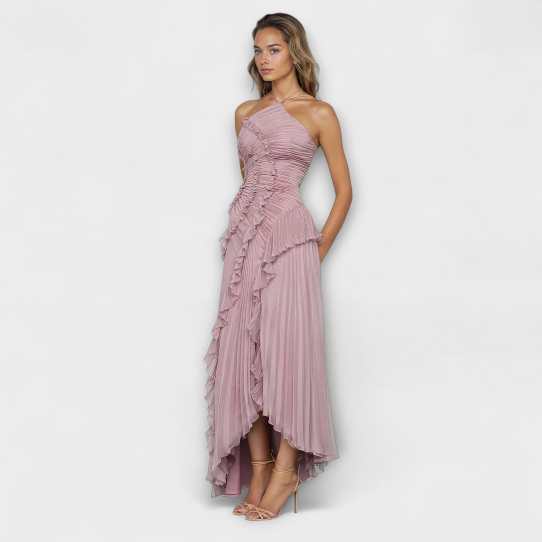 Elisia - Elegant Sleeveless Long Dress