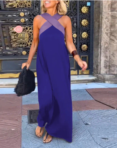 DELPHINE | DRESS WITH CROSS CUT
